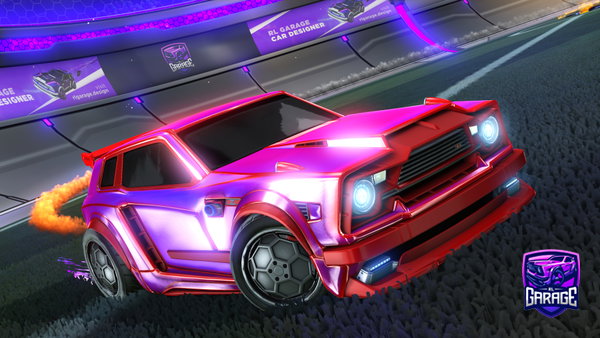 A Rocket League car design from petit_draw