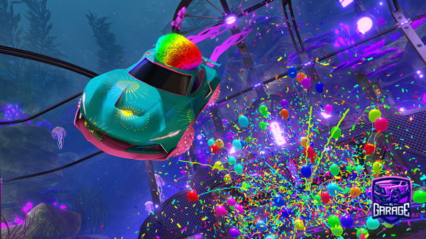 A Rocket League car design from Mogadoo11