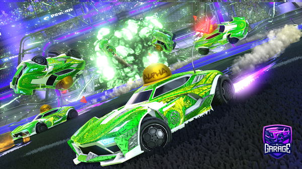 A Rocket League car design from Link-50000