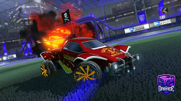 A Rocket League car design from bunzRL
