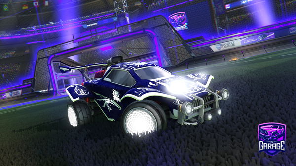 A Rocket League car design from CrazyWiz_26