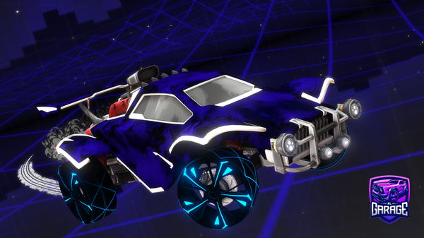 A Rocket League car design from GhostAmac