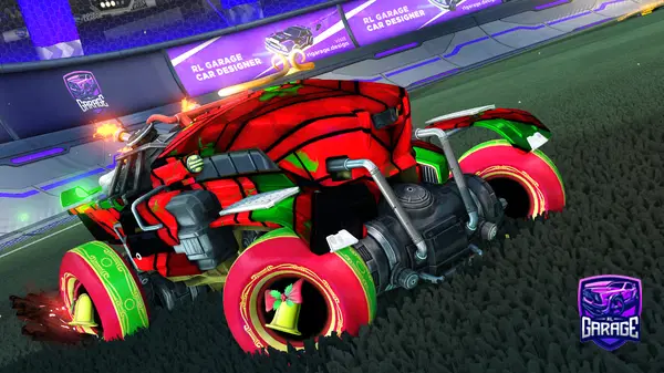 A Rocket League car design from abspielen
