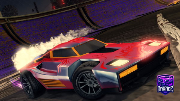 A Rocket League car design from Fornal