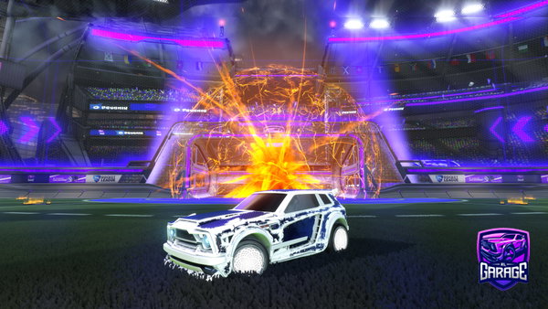 A Rocket League car design from Bluwie