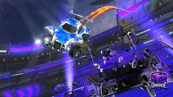 A Rocket League car design from TRW1