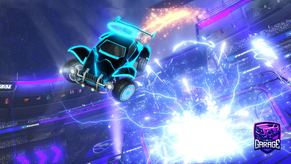 A Rocket League car design from iamahumanbean123