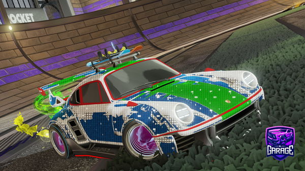 A Rocket League car design from liampro05