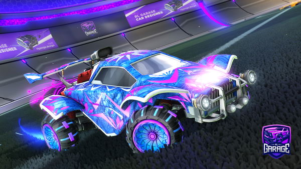 A Rocket League car design from ChappyDaBoi3