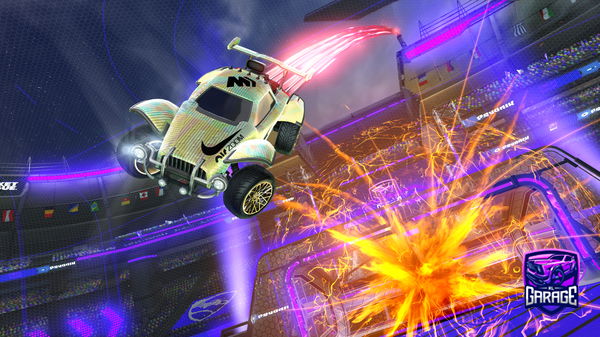 A Rocket League car design from Zzkos