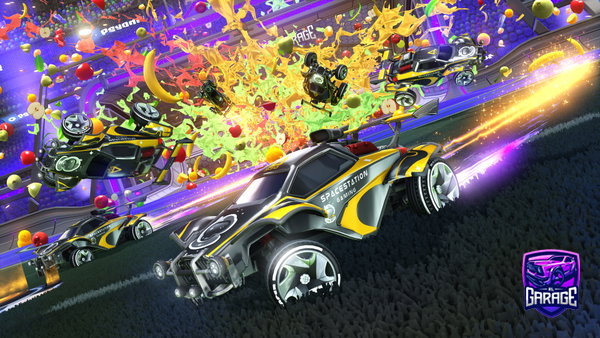A Rocket League car design from twilightzone