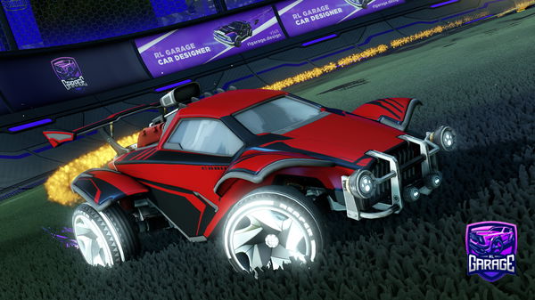 A Rocket League car design from jackedpotato