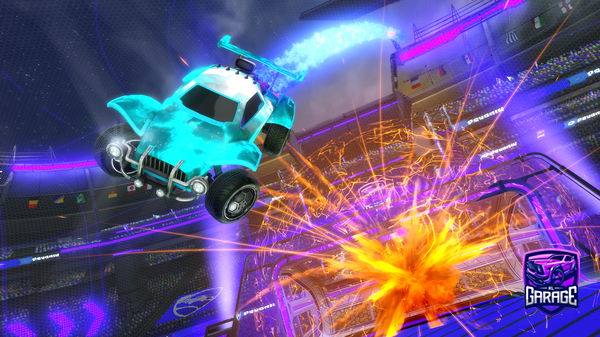 A Rocket League car design from Pidge1345