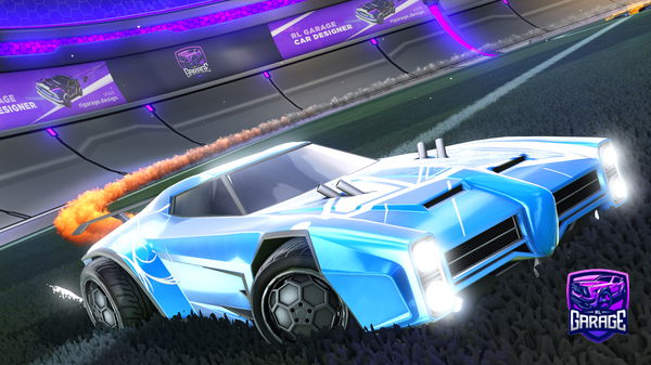 A Rocket League car design from GamingTOASTY933