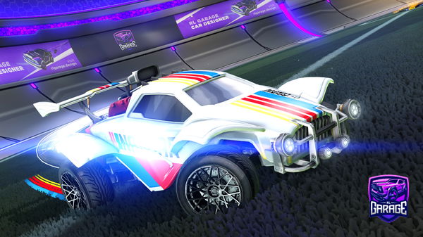 A Rocket League car design from Skib____