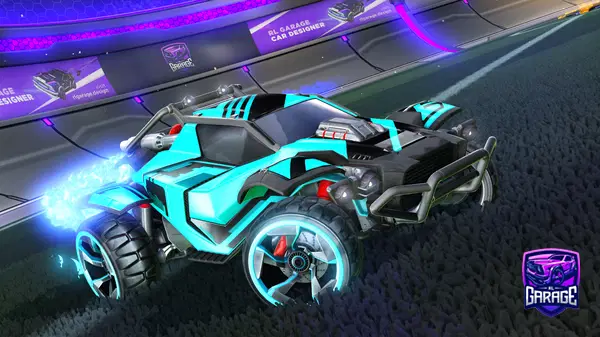 A Rocket League car design from Donut_Master_OOO