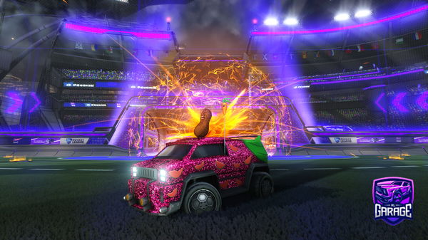 A Rocket League car design from RaPiiDzZF3AR