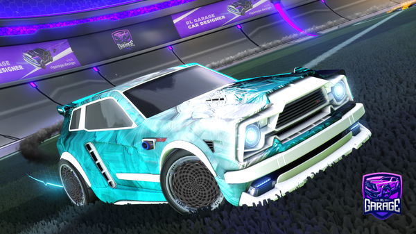 A Rocket League car design from madspeedymax
