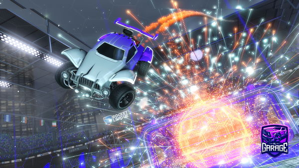 A Rocket League car design from Hippolytejvjg