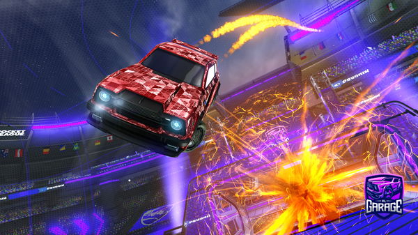 A Rocket League car design from tedifyy