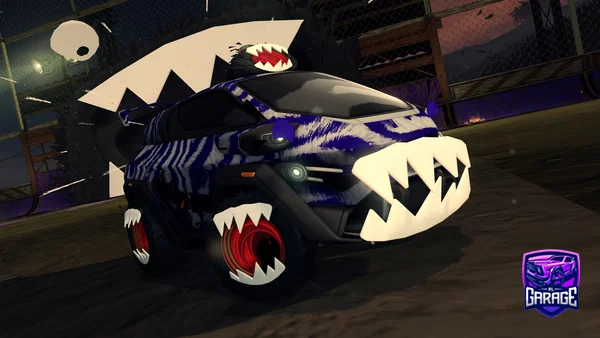 A Rocket League car design from Storm4