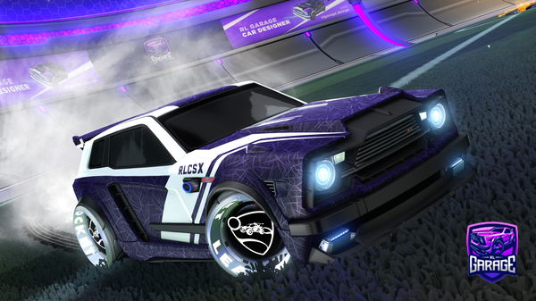 A Rocket League car design from Dreshark