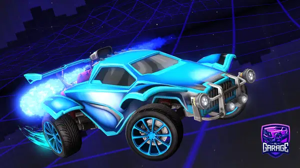 A Rocket League car design from avX_Galaxy