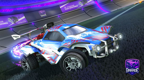 A Rocket League car design from Carleemil