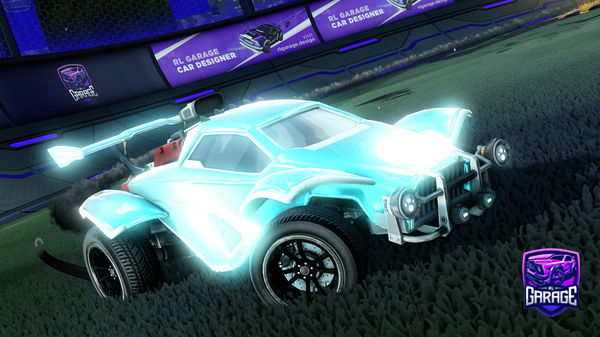 A Rocket League car design from ctj6