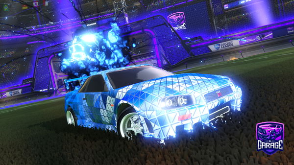 A Rocket League car design from GG_Rookie-