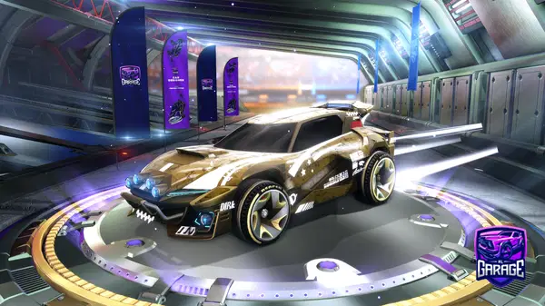 A Rocket League car design from LittleLily