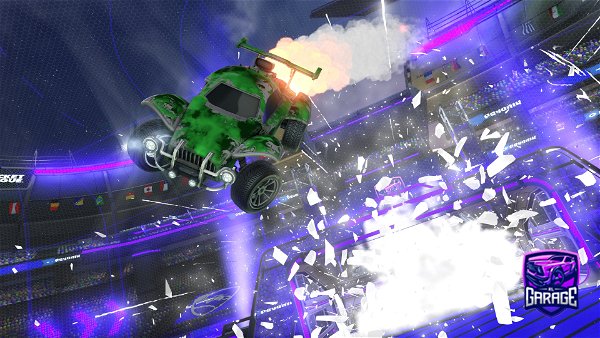 A Rocket League car design from Theflash601