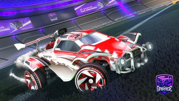 A Rocket League car design from Liam___rl