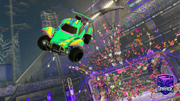 A Rocket League car design from BRoland32