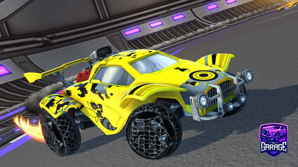 A Rocket League car design from Phantom_Eclipse_