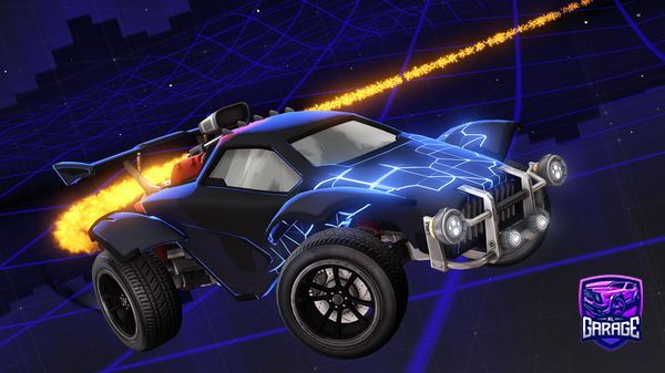 A Rocket League car design from ChillsBigMac