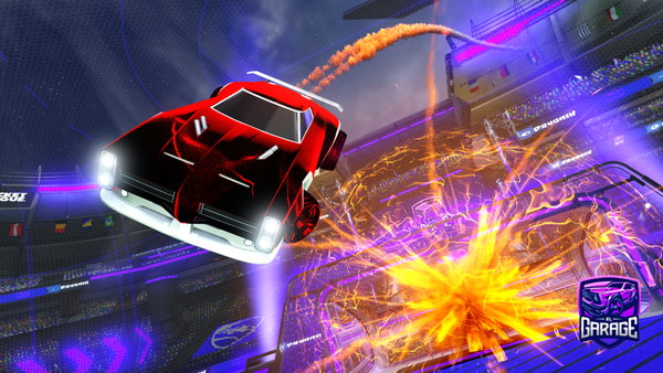 A Rocket League car design from DavidLWB