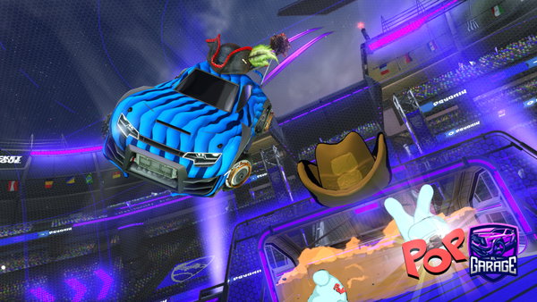 A Rocket League car design from Charliethebossman
