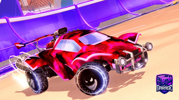 A Rocket League car design from TopBinner