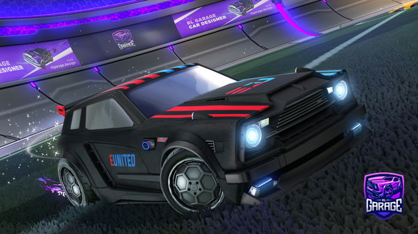 A Rocket League car design from fzzzzrl