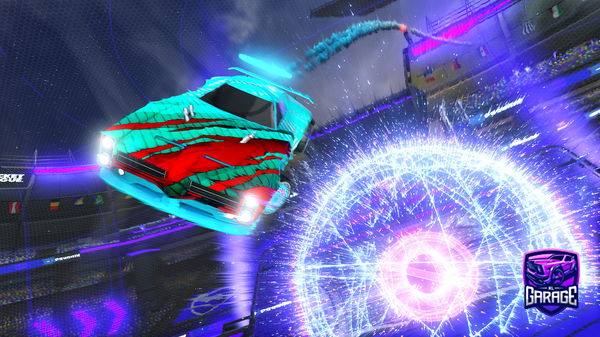 A Rocket League car design from Goofy02