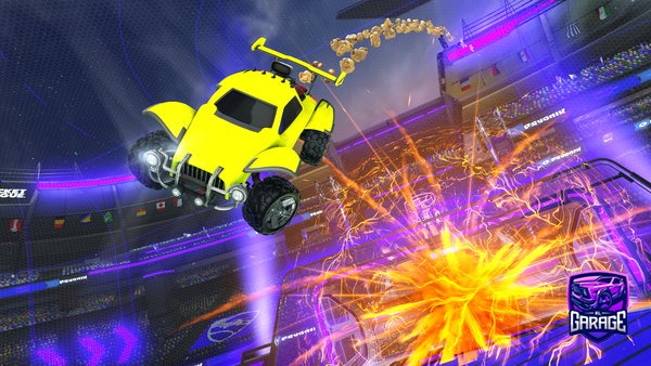 A Rocket League car design from Leandroads92