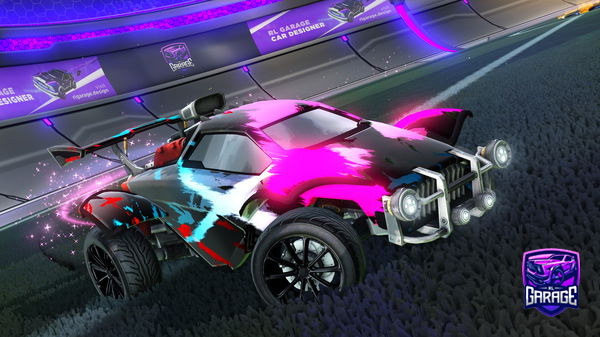 A Rocket League car design from HRY_1015