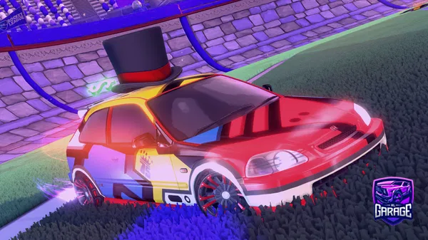 A Rocket League car design from cheesetornado123