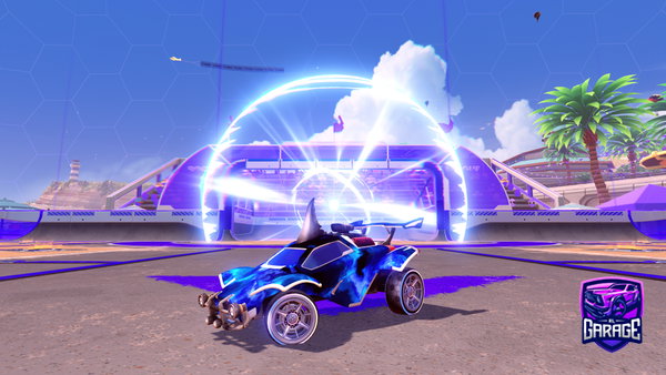 A Rocket League car design from insane-onX2GFUEL