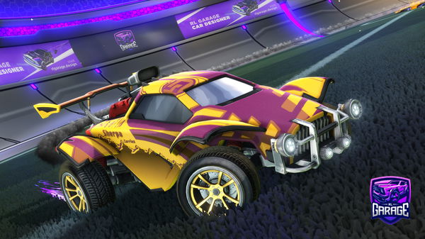 A Rocket League car design from ArceusPlutoid