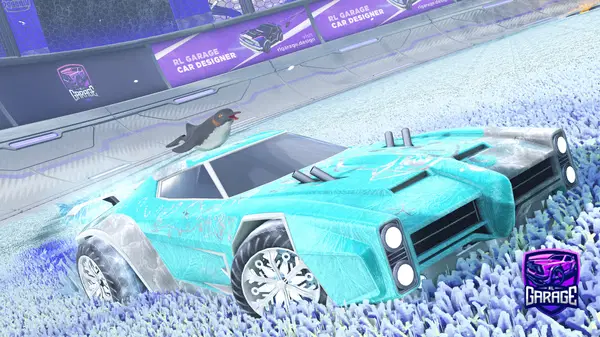 A Rocket League car design from irosario78