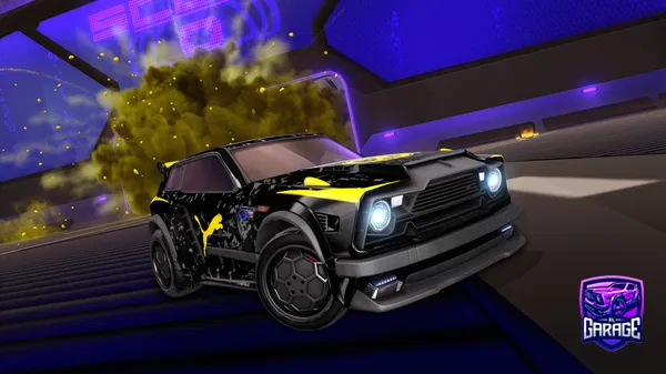 A Rocket League car design from JKY71