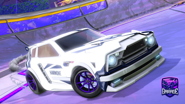 A Rocket League car design from SIMS_