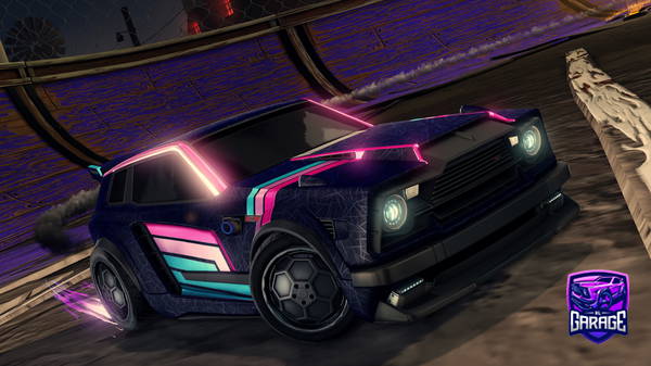 A Rocket League car design from lomono